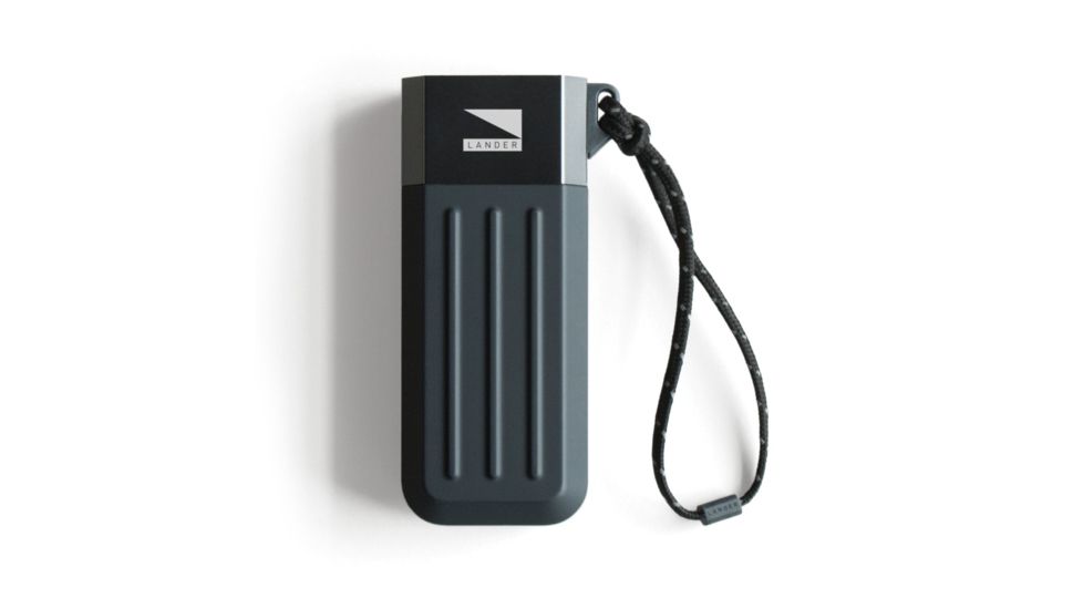 Lander Cascade Power Bank, 5200 mAh, Black 252B0-00CAS-3C0