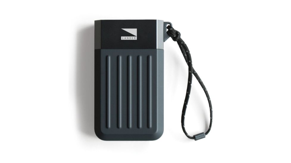 Lander Cascade Power Bank, 7800 mAh, Black 278B0-00CAS-3C0