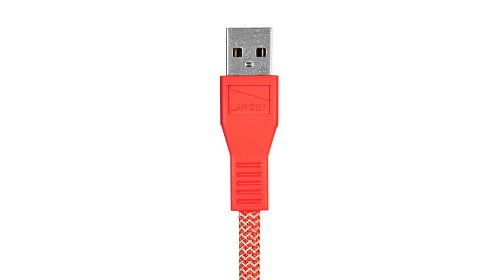 Lander Neve Micro USB Cable, 1M, Red 3UMRM-00NEV-8B0