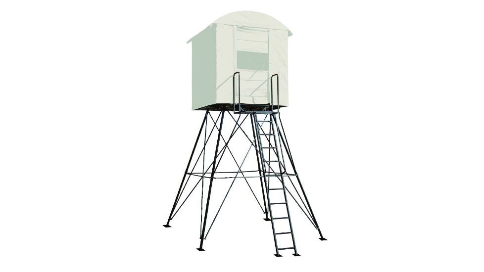 Landmark Permanent Blinds Landmark Blind Tower 10 FT, Grey LM620