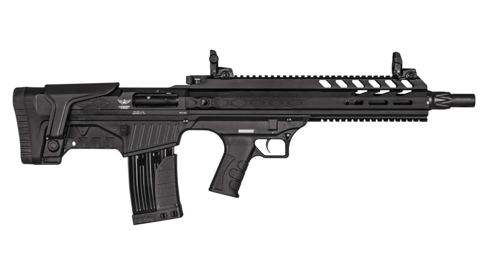 Landor Arms BPX 902 Semi-Auto Shotgun, 12 Gauge, 18.5 in barrel, 2 Round, LDBPX9021218-FRRMPG