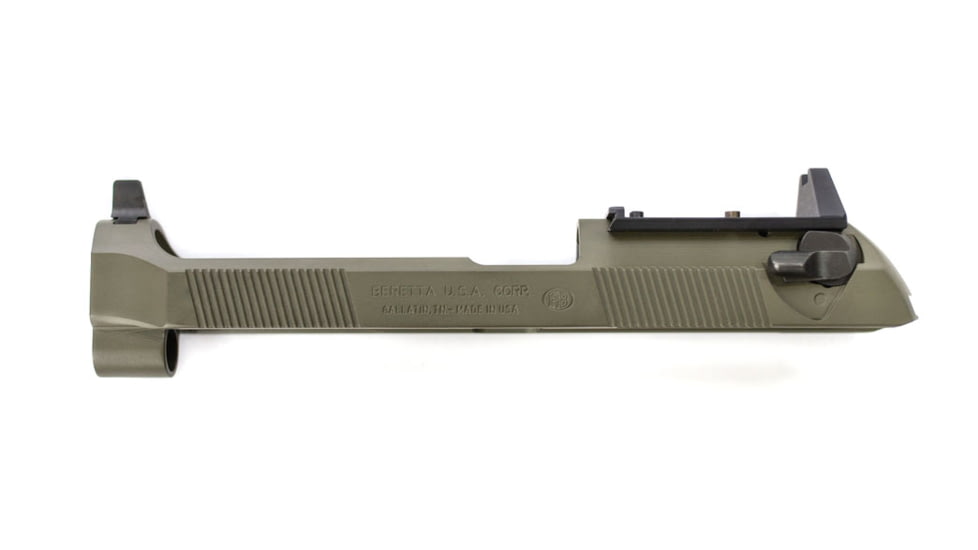 Langdon Tactical Technology 92 Elite LTT Red Dot Ready Slide, Full Size, OD Green, Full Size, LTT-RDOS-FO