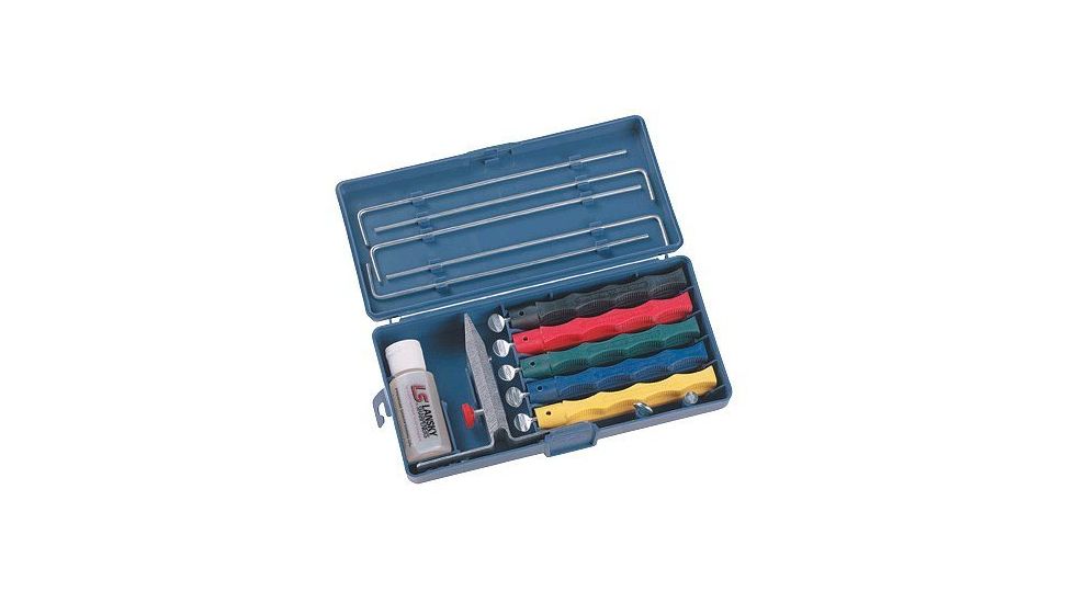 Lansky Sharpeners Lansky Deluxe Kit For Sharpening Knives LKCLX