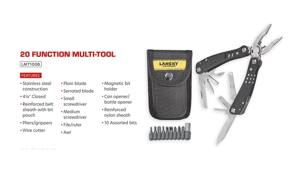 Lansky Sharpeners LMT100B Multi Tool, LMT100B