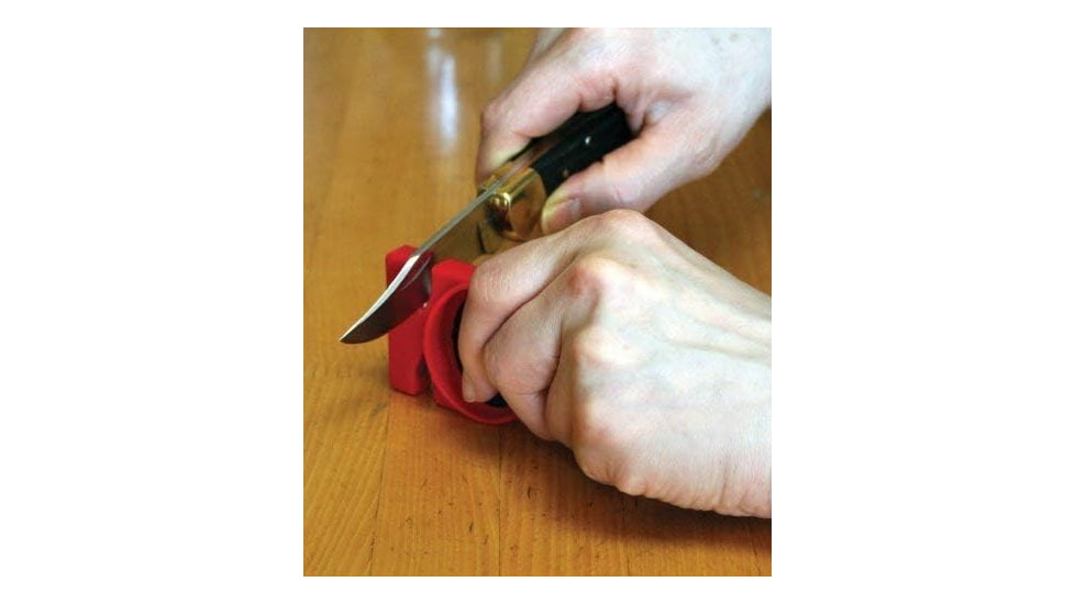 Lansky Sharpeners Quick Fix Red W/Logo