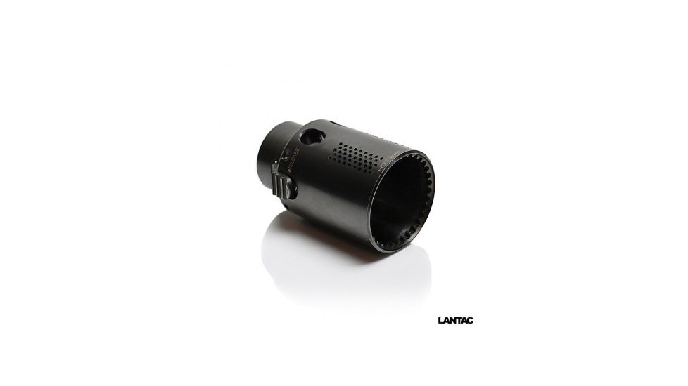 Lantac BMD Type A, Blast Mitigation Device for the DGN556B .223/5.56mm Caliber Muzzle Brake, Black LA00265