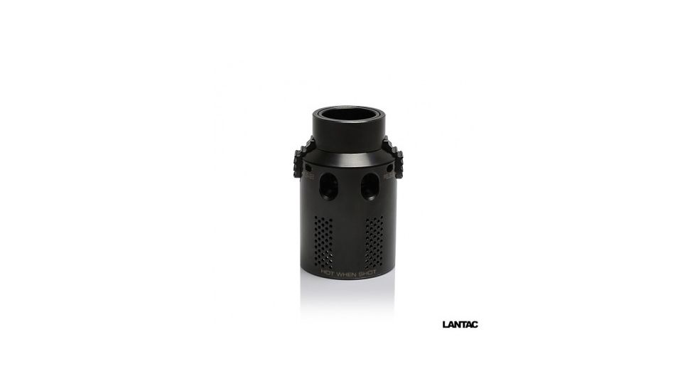 Lantac BMD Type A, Blast Mitigation Device for the DGN556B .223/5.56mm Caliber Muzzle Brake, Black LA00265
