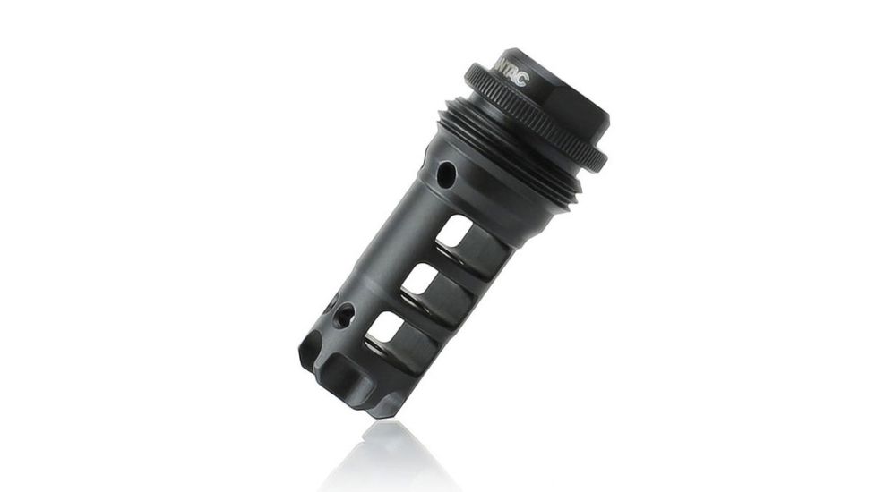 LANTAC Dragon SilencerCo ASR Muzzle Brake, .308/7.62, 5/8-24, Black DGN762B-ASR