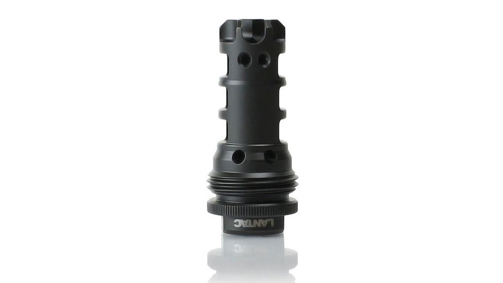LANTAC Dragon SilencerCo ASR Muzzle Brake, .308/7.62, 5/8-24, Black DGN762B-ASR