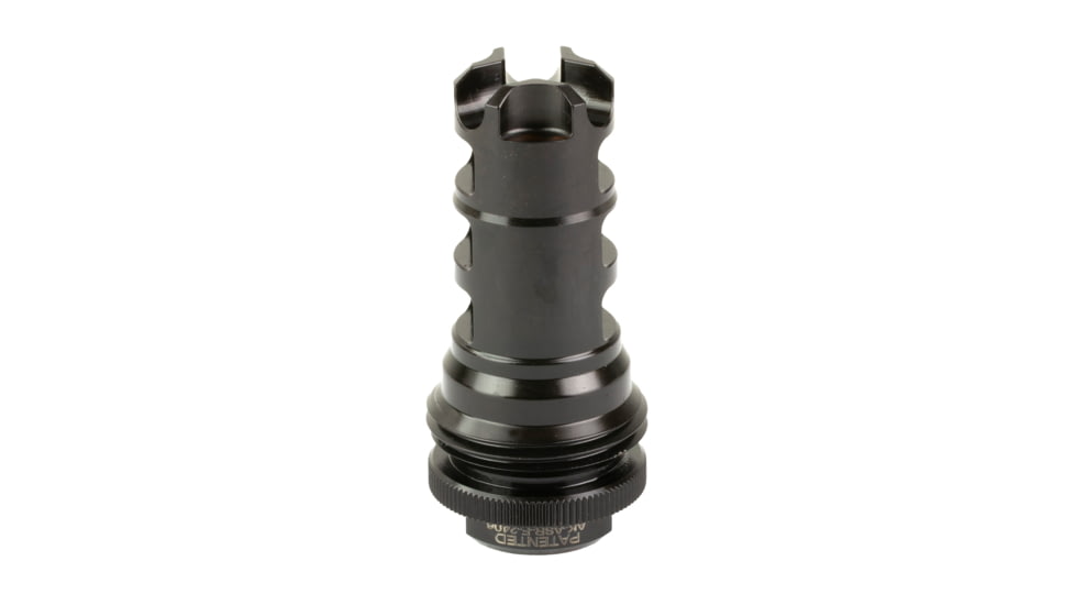 LANTAC Drakon Muzzle Break, 14-1 LH Thread Pitch, 7.62x39, Nitride Finish, Black