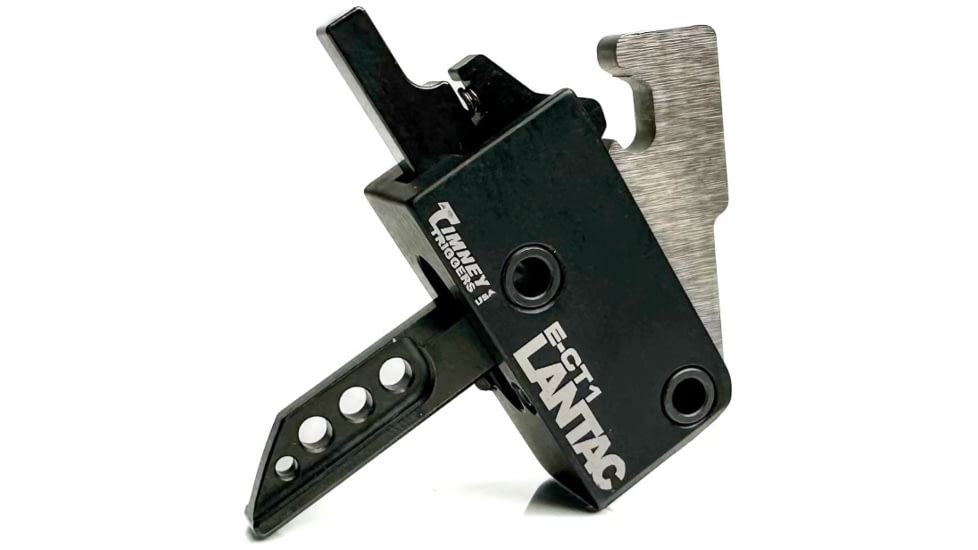 LANTAC E-CT1 Single Stage Trigger, Flat, 3.5lb, Black, 01-LP-ECT1F
