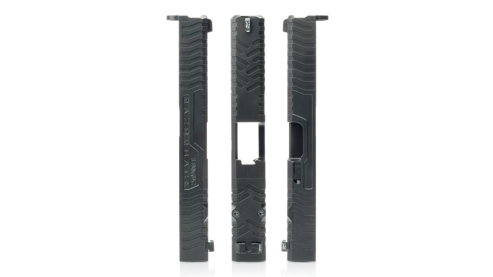 LANTAC G17 Gen 3 RAZORBACK Slide, Black, LAN01GSGEN13G17