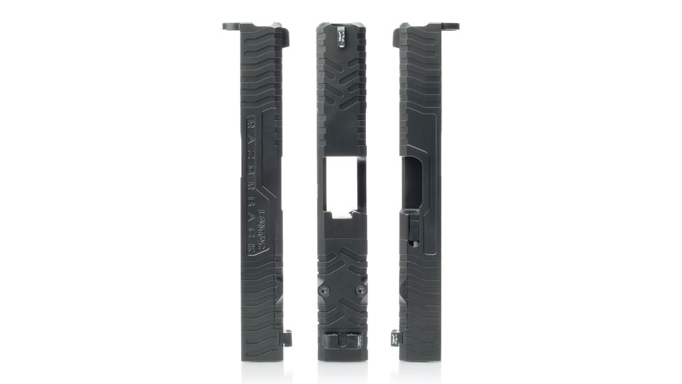LANTAC G19 Gen 4 RAZORBACK Slide, Black, LAN01GSGEN4G19