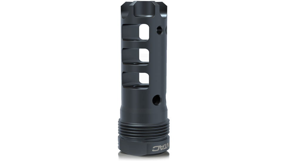 LANTAC Plan-B Dragon Muzzle Brake 223/5.56, Full Length, 1/2x28, Black, DGN556B-PBL