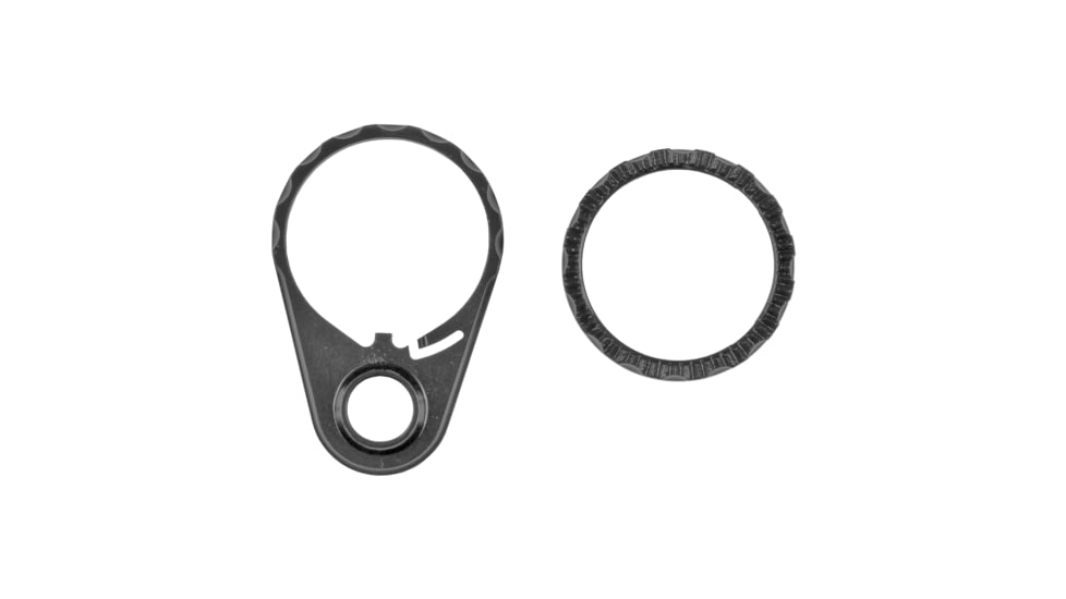 LANTAC RPS, Castle Nut And End Plate, Black Nitride