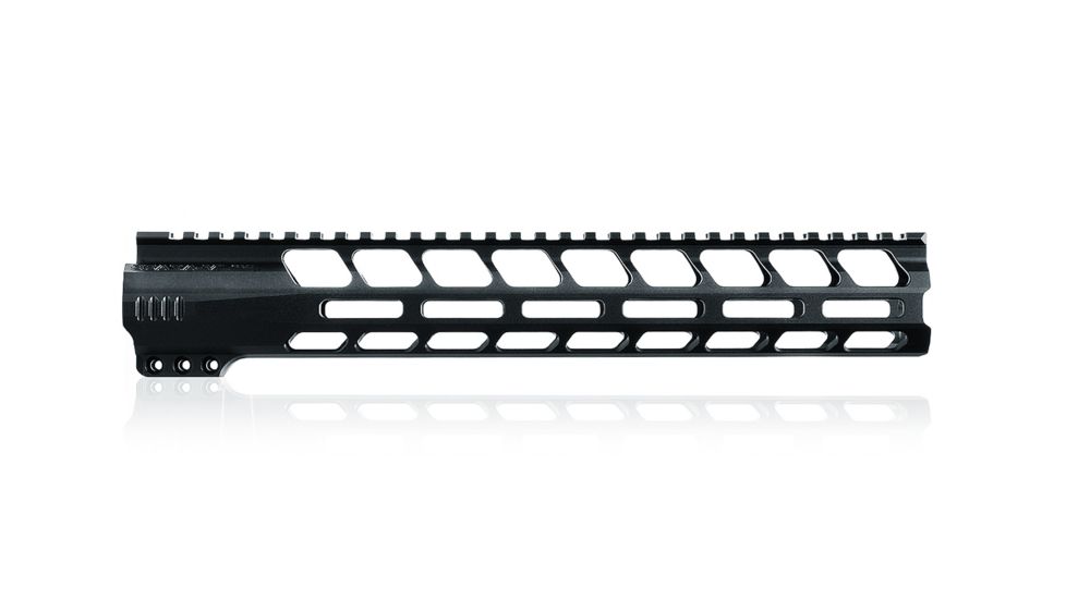 LANTAC SPADA-ML Freefloat Handguard, M-LOK, 12.5 inch, 6005A-T6 Aluminum, Black 01-HG-012-SPADA-ML