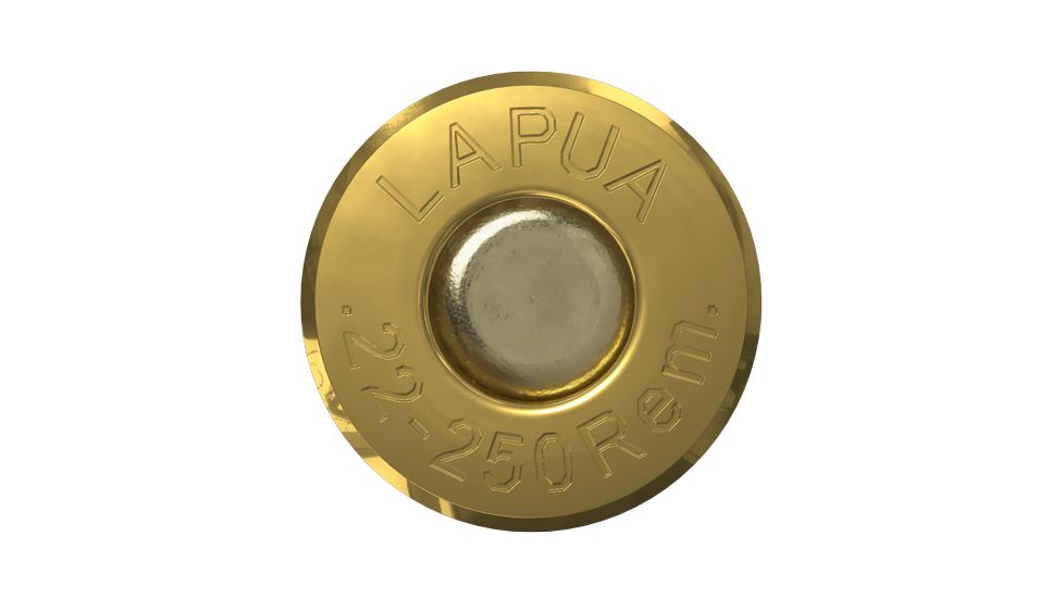 Lapua 22-250 Remington Rifle Brass, 100 Pk, 4PH5001