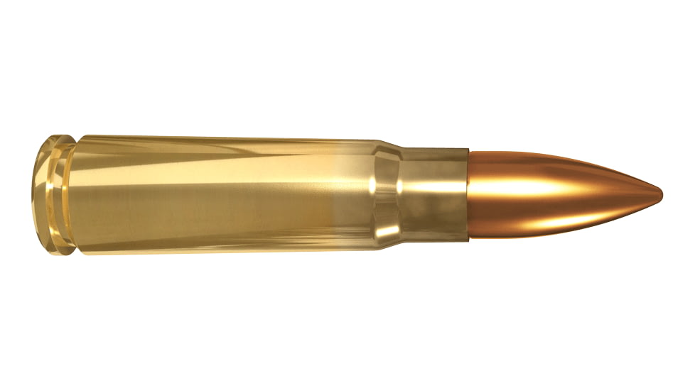 Lapua Rifle Ammunition, 7.62x39mm, Full Metal Jacket, 123 grain, 30 Rounds/Box, 4317235