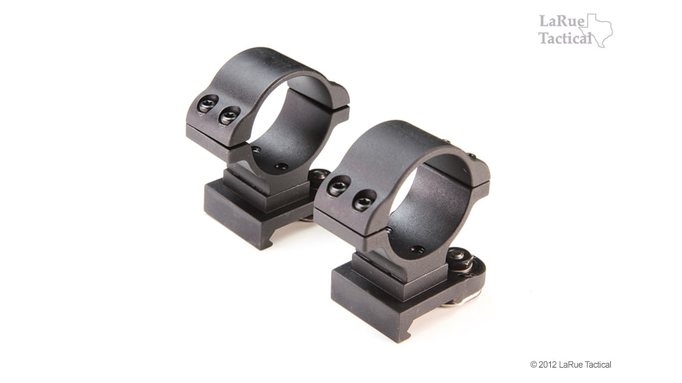 LaRue Tactical 2-Piece QD Scope Mount, 34mm, Black, LT808-34