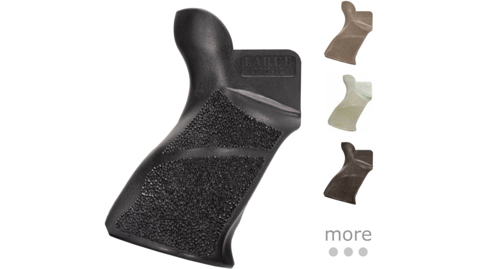 LaRue Tactical A-PEG AR Grip, Black, FDE, Foliage, OD Green, Pink, UDE