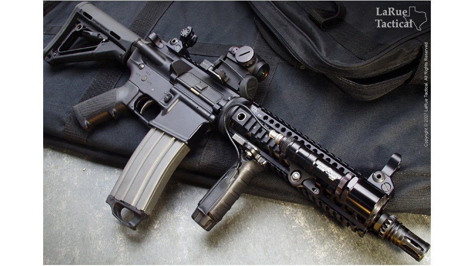 LaRue Tactical Aimpoint Micro QD Mount, 1/3 Co-Witness, Black, LT660