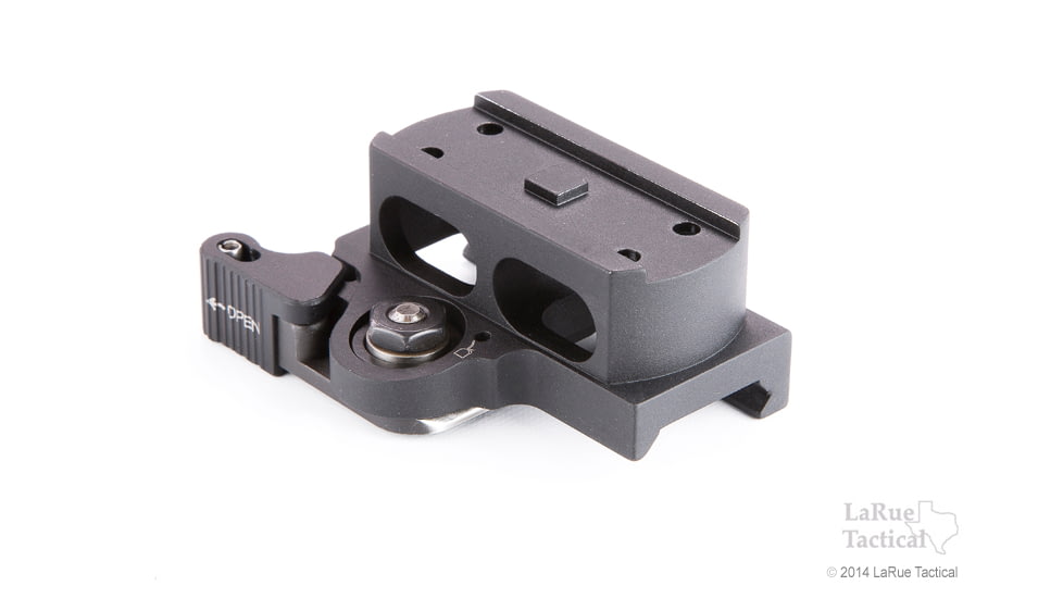 LaRue Tactical Aimpoint Micro QD Mount, Lower 1/3 Co-Witness, Black, LT660-HK