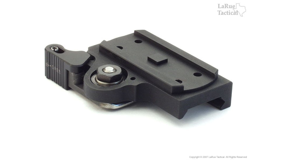 LaRue Tactical Aimpoint Micro QD Mount, Short Shotgun, PS90 &amp; AK, Black, LT661