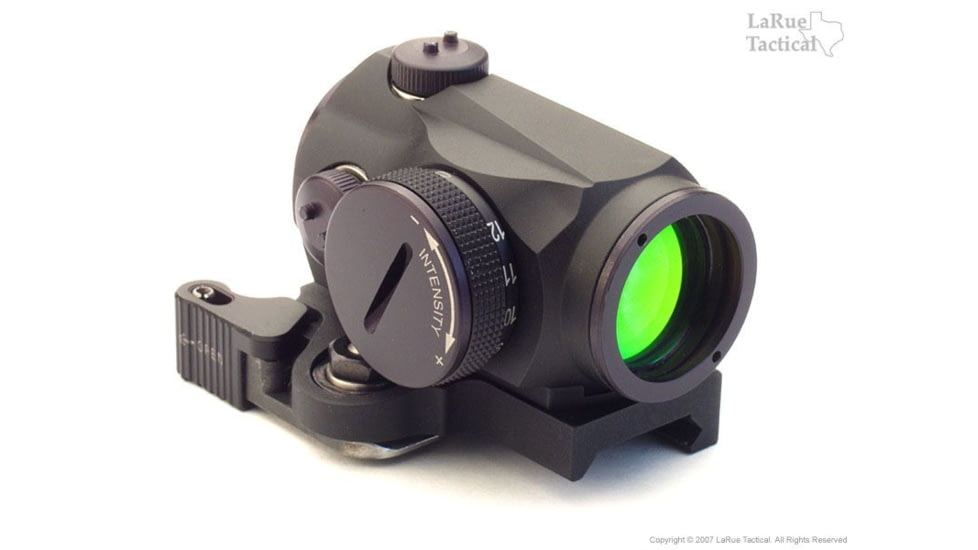 LaRue Tactical Aimpoint Micro QD Mount, Short Shotgun, PS90 &amp; AK, Black, LT661