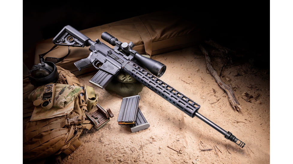 LaRue Tactical Complete Match Grade Upper Receiver, 18in, .308, 1-8 Twist, A2 Flash Hider, Black, LT-017