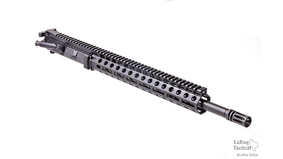 LaRue Tactical Complete Match Grade Upper Receiver, 18in, 6.5 Grendel, 1-7 Twist, A2 Flash Hider, Black, LT-016
