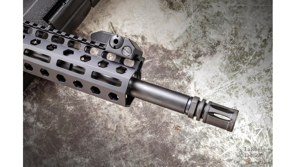 LaRue Tactical Complete Match Grade Upper Receiver, 18in, 6.5 Grendel, 1-7 Twist, A2 Flash Hider, Black, LT-016