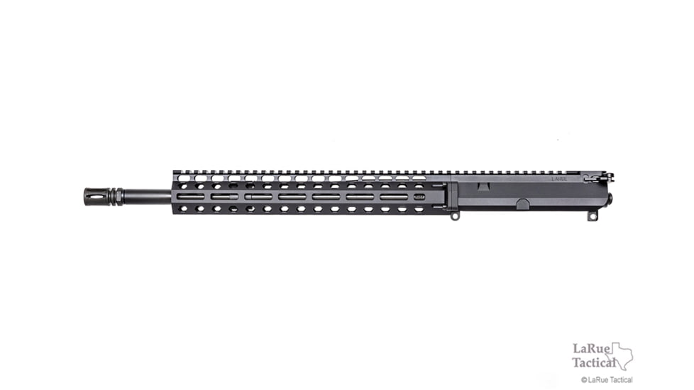 LaRue Tactical Complete Match Grade Upper Receiver, 18in, 6.5 Grendel, 1-7 Twist, A2 Flash Hider, Black, LT-016
