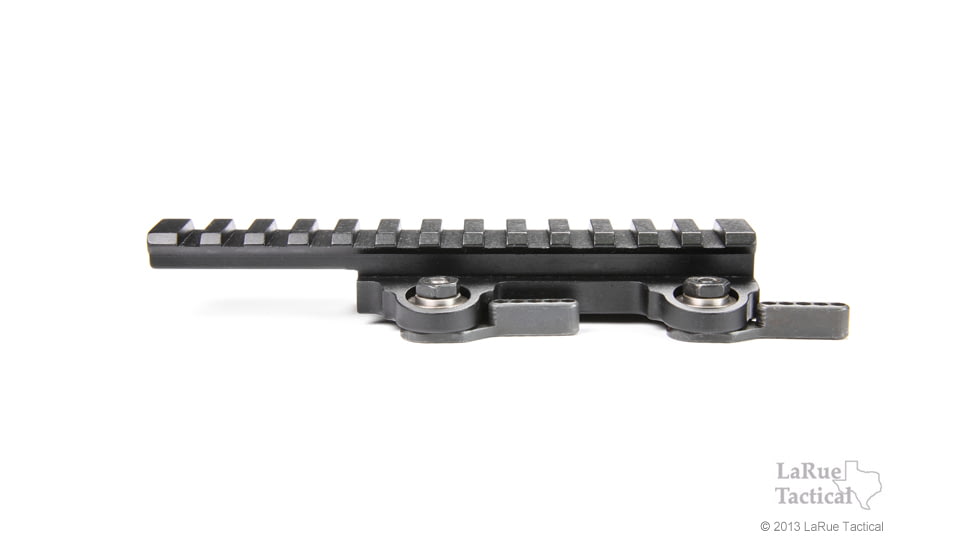 LaRue Tactical Dual QD Lever Picatinny Riser, 5.5in, Black, LT101