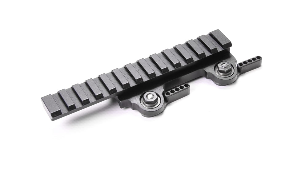 LaRue Tactical Dual QD Lever Picatinny Riser, 5.5in, Black, LT101