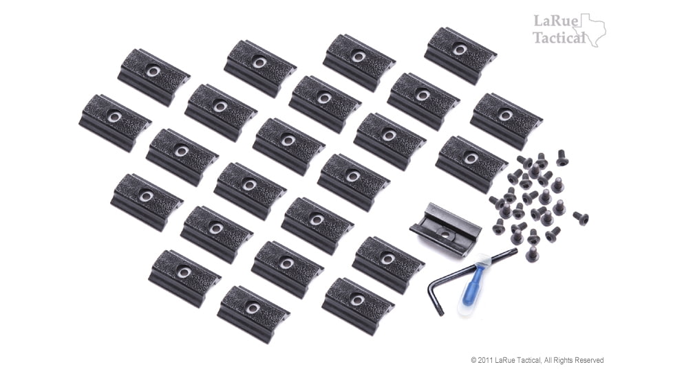 LaRue Tactical Grip Adapter Panels, Black, LT556-X08-BLK-24