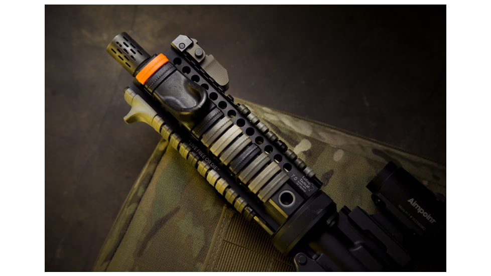 LaRue Tactical HandStop and IndexClip Combo, 74 Total Piece, Blaze Orange, LT711-708-BLZ