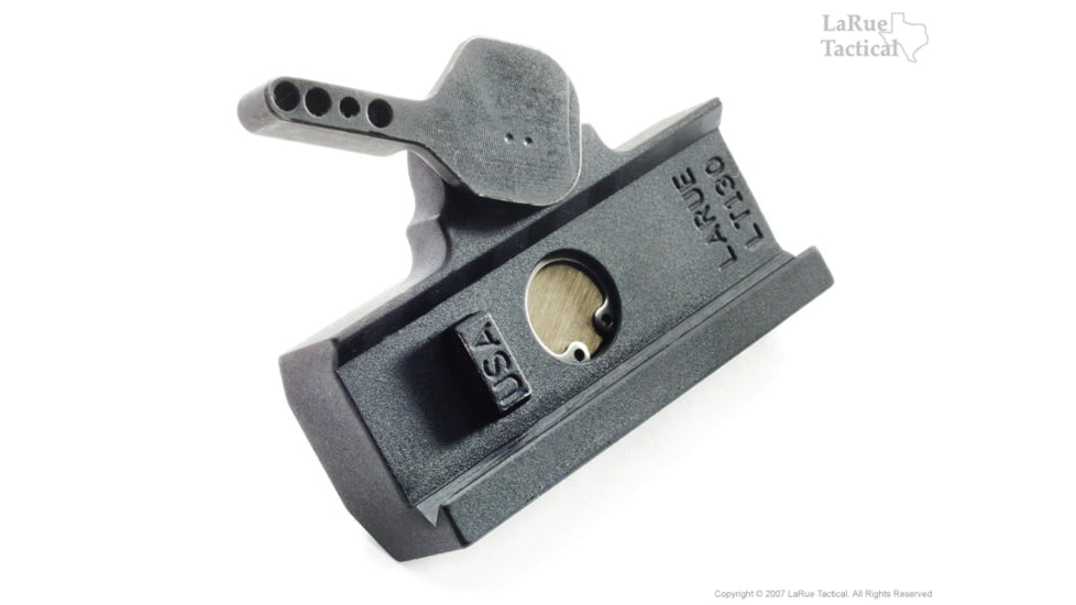 LaRue Tactical Harris Bipod Adapter, Black, LT130