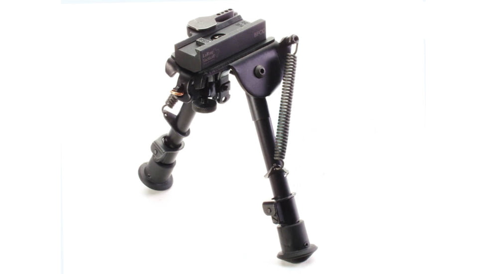 LaRue Tactical Harris BRM Bipod and LT130 QD Mount, Black, 680-004-130-k