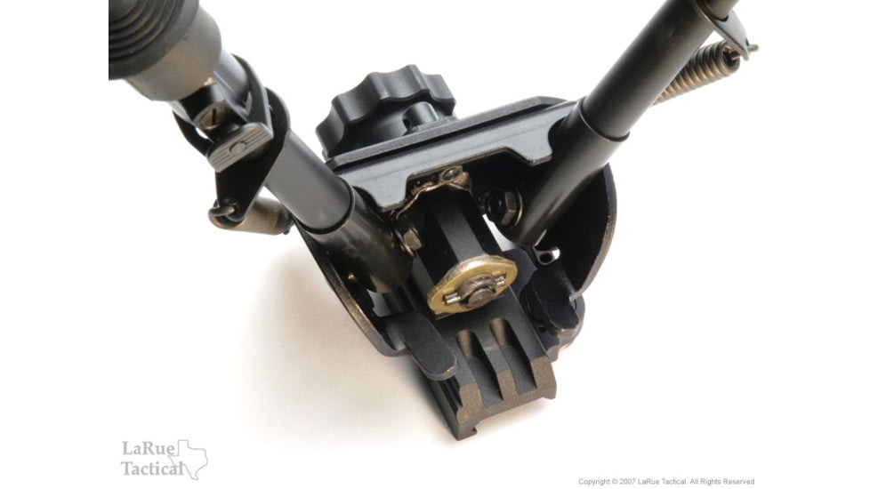 LaRue Tactical Harris BRM-S Bipod and LT706 QD Swivel Mount, Black, 680-005-706-k