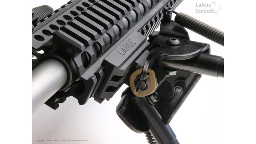 LaRue Tactical Harris BRM-S Bipod and LT706 QD Swivel Mount, Black, 680-005-706-k