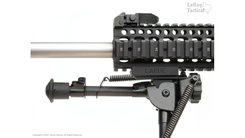 LaRue Tactical Harris BRM-S Bipod and LT706 QD Swivel Mount, Black, 680-005-706-k