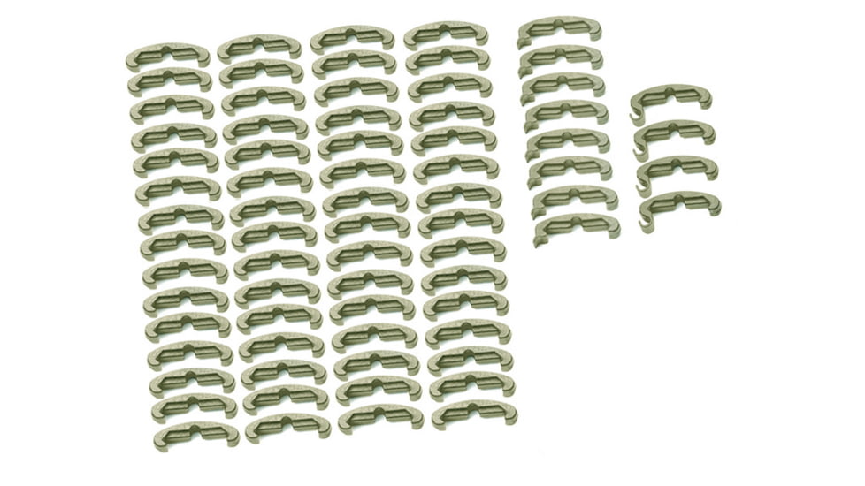 LaRue Tactical IndexClips, 72 Piece Set, Foliage, LT708-FOL