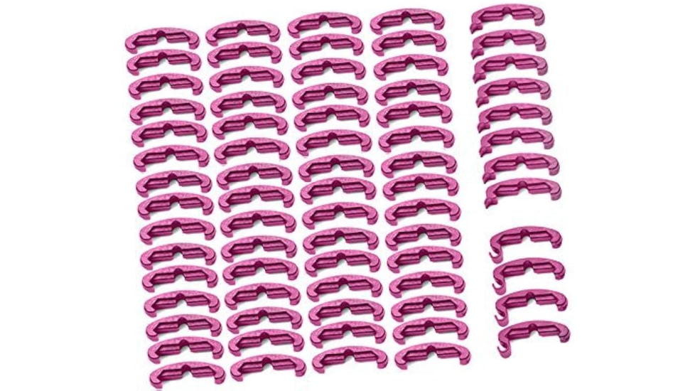 LaRue Tactical IndexClips, 72 Piece Set, Pink, LT708-PNK