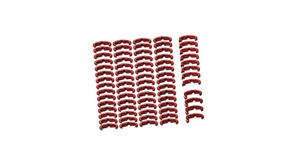 LaRue Tactical IndexClips, 72 Piece Set, Red, LT708-RED