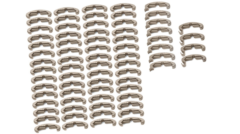 LaRue Tactical IndexClips, 72 Piece Set, Ude, LT708-UDE