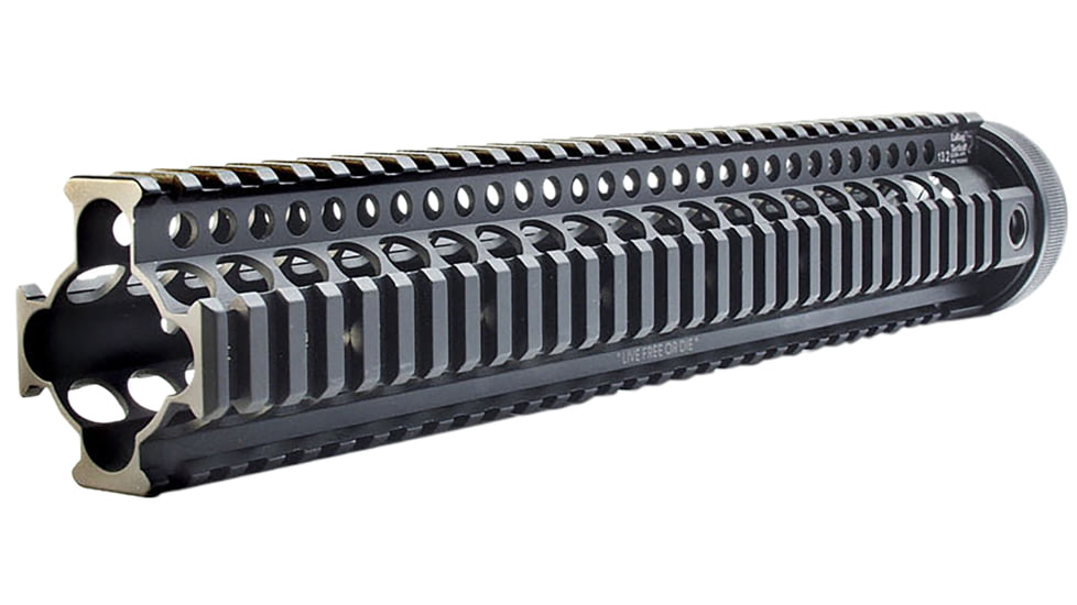 LaRue Tactical Quad Rail AR Platform Handguard, 14.5in, Black Anodized, LT210
