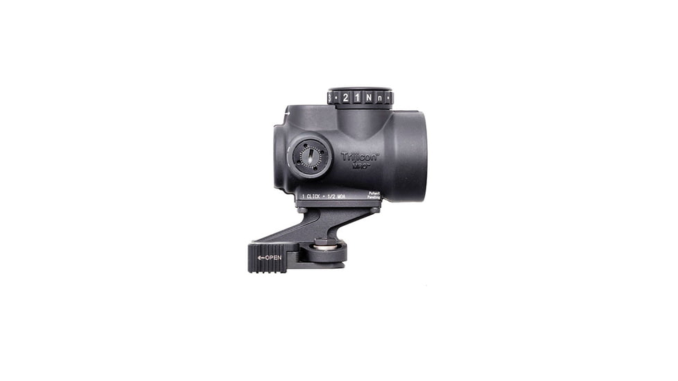 Larue Tactical QD Mount, Black, Medium Rings, LT849