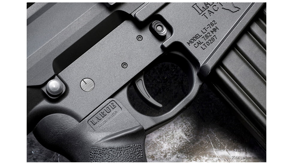 LaRue Tactical MBT-2S Trigger, 4.5 lbs Pull, Black, Medium, LT-MBT-2S