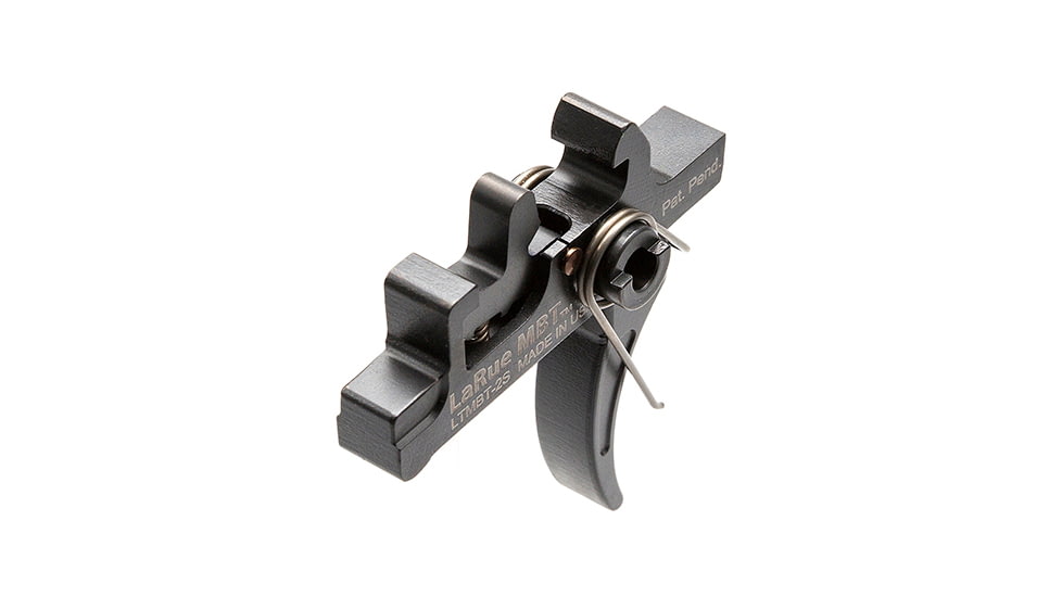 LaRue Tactical MBT-2S Trigger, 4.5 lbs Pull, Black, Medium, LT-MBT-2S