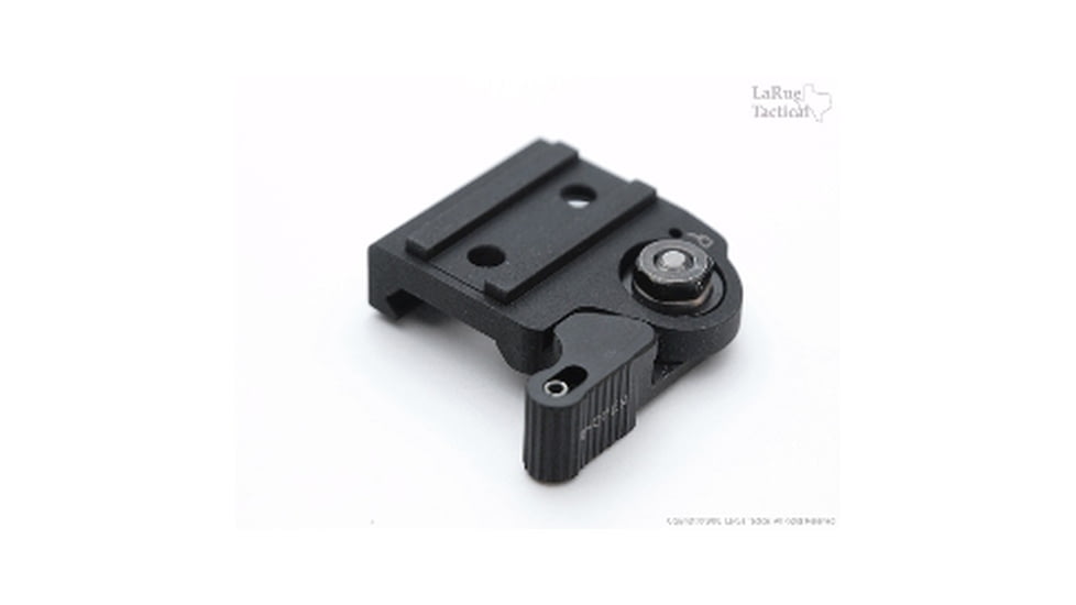 LaRue Tactical QD Mount-Low for Leupold Prismatic, Black, LT691